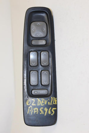 2000-2005 Cadillac Deville Driver  Side Power Window Master Switch 25743667 - BIGGSMOTORING.COM