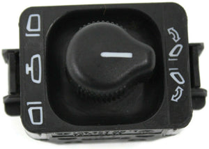 1992-1995 Mercedes Benz W140 S500 Power Folding Mirror Control Switch 1408206610 - BIGGSMOTORING.COM