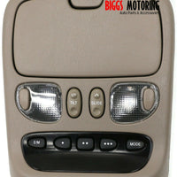 2000-2006 Toyota Sequoia Over Head Console W/ Dome Light & Storage VF5008 823866 - BIGGSMOTORING.COM