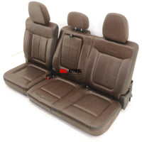 2009- 2014 Ford F150 Platinum Rear Crew Cab Seat Brown