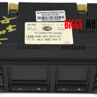 1997-1999 Audi A4 Quattro Ac Heater Climate Control Unit 8L0 820 043 D - BIGGSMOTORING.COM