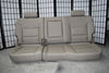 14-18 Silverado Sierra Tan Leather Rear Seat Crew Cab W/ Cup Holder 60/40 Fold - BIGGSMOTORING.COM