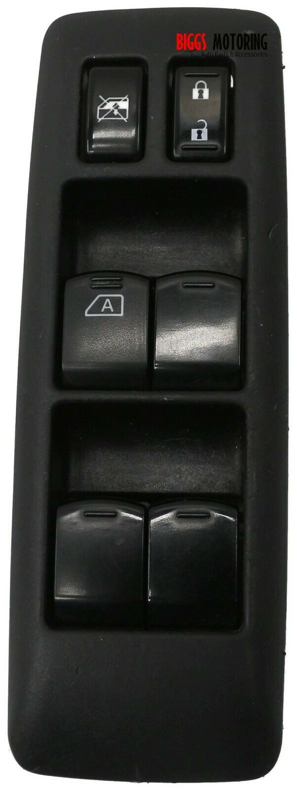 2008-2015 Nissan Rogue Driver Left Side Power Window Master Switch Black