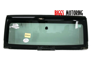 2007-2013 Jeep Wrangler Front Windshield Glass & Frame Glass  Black