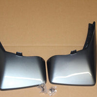 2007-2014 Silverado Rear Molded Splash Guards Blue Granite/Stealth Gray