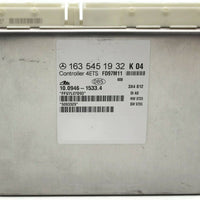 1998-1999 Mercedes Benz W163 Ml320  Computer Ecu Module 163 545 91 32 - BIGGSMOTORING.COM