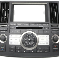 2006-2008 Infiniti FX35 FX45 Navigation Radio Ac Climate Control Panel 28395 CL7 - BIGGSMOTORING.COM