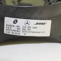 2000-2006 Mercedes Benz W215 Cl500 Rear Driver Side Door Bose Speaker Tweeter - BIGGSMOTORING.COM