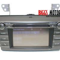 2013-2015 Toyota Rav4 100327 Radio Stereo Cd Player Display Screen 86140-42190