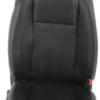 2011-2014 Ford Mustang Front Passenger  Side Seat Leather Black powered bag