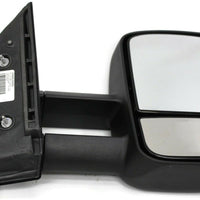 2007-2014 Chevy Silverado Avalanche Passenger Side Manual Door Mirror Black