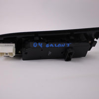 2004-2006 MITSUBISHI GALANT DRIVER SIDE POWER WINDOW MASTER SWITCH BLACK - BIGGSMOTORING.COM