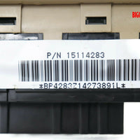 2002-2005 Buick Rainer Driver Side Power Window Master Switch 15114283 - BIGGSMOTORING.COM