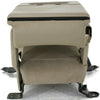 1999-2010 Ford F250 Center Console Jump Seat  W/ Storage Tan - BIGGSMOTORING.COM