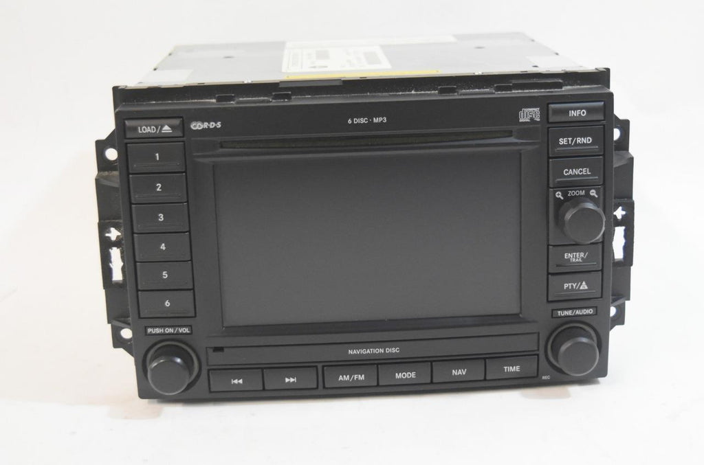 2005-2009 JEEP CHRYSLER DODGE CHEROKEE NAVIGATION R CD PLAYER 05064184AG - BIGGSMOTORING.COM