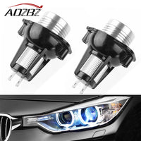 Aozbz 2pcs 6W White Angel Eyes LED Halo Ring Marker for BMW E90 E91 325i 328i 335i car styling car led light Angel Eyes for BMW