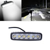 18W LED Driving Slim Work Light Bar Offroad for Truck Atv Boat 12V 24V DC - BIGGSMOTORING.COM