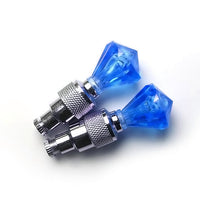 2pcs Cycling Tyre Tire Wheel Valve Flash Light Bicycle Motorcycle Bike Lamp Gainer CSL2017