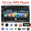 Car Radio 7" HD Touch Screen MP5 Audio Stereo Bluetooth Video Multimedia Player Car Rear View Camera TF USB FM Head Unit New