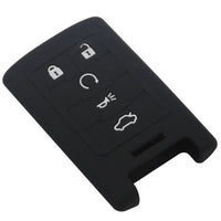 jingyuqin Skin Silicone Key fob Case Protect for Cadillac SLS CTS ATS CTS SRX XTS Seville Escalade Remote Holder Cover