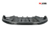 12-16 Nissan Gtr Carbon Fiber Front Lip Diffuser with Brake Duct GLOSS - BIGGSMOTORING.COM