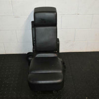 04-08 Ford F 150 Black Leather Console Jump Seat F150 Lariat 2007 4 Cup Holders  - BIGGSMOTORING.COM